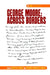 George Moore: Across Borders by Christine Huguet, Fabienne Dabrigeon-Garcier