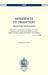 Modernite Et Tradition: Essais Sur l'Entre-Deux by H. De Dijn