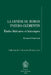 La Genese Du Roman Pseudo-Clementin: Etudes Litteraires Et Historiques by B. Pouderon