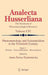Phenomenology and Existentialism in the Twentieth Century: Book II. Fruition - Cross-Pollination - Dissemination by Anna-Teresa Tymieniecka