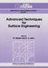 Advanced Techniques for Surface Engineering by W. Gissler