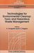 Technologies for Environmental Cleanup: Toxic and Hazardous Waste Management by A. Avogadro