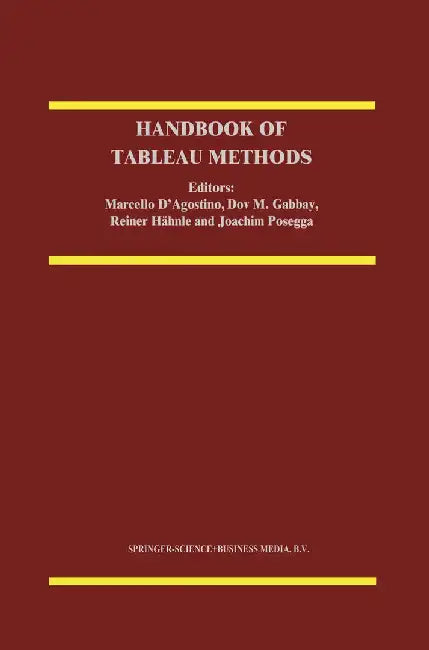 Handbook of Tableau Methods by M. D'Agostino