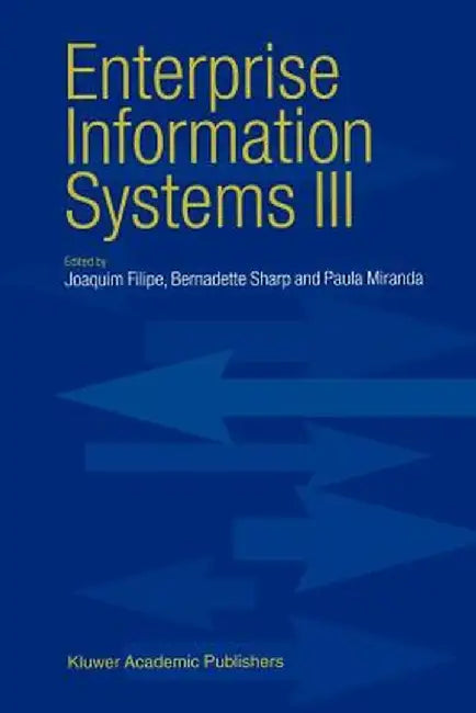 Enterprise Information Systems III by Joaquim Filipe