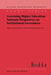 Governing Higher Education: National Perspectives on Institutional Governance by Alberto Amaral