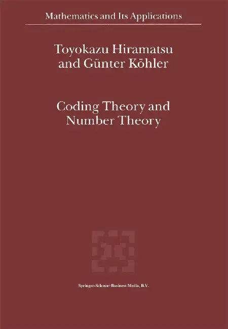 Coding Theory and Number Theory by T. Hiramatsu