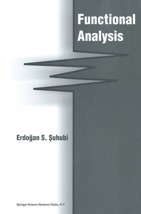 Functional Analysis by E. Suhubi