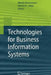 Technologies for Business Information Systems by Witold Abramowicz