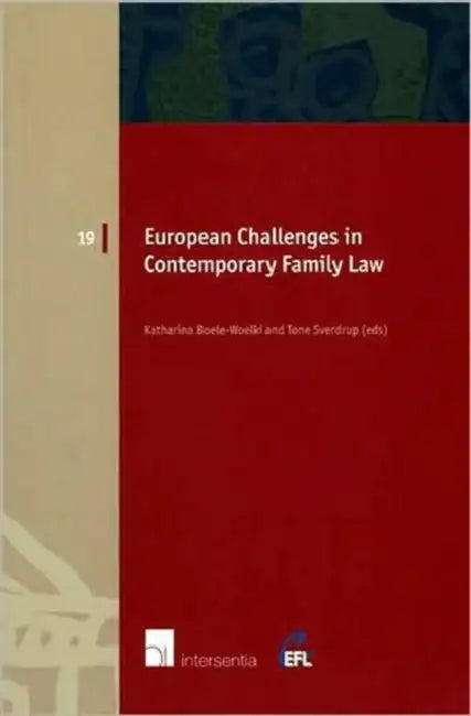 European Challenges in Contemporary Family Law by Katharina Boele-Woelki, Tone Sverdrup