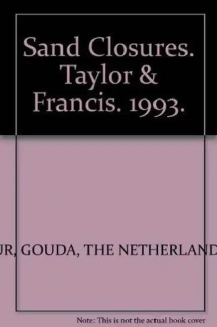 Sand Closures by The Netherlands CUR