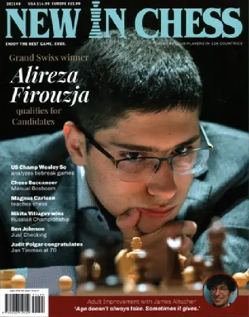 New in Chess Magazine 2021/8: The World's Premier Chess Magazine Read by Club Players in 116 Countries by Dirk Jan Ten Geuzendam