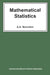 Mathematical Statistics by A. A. Borokov