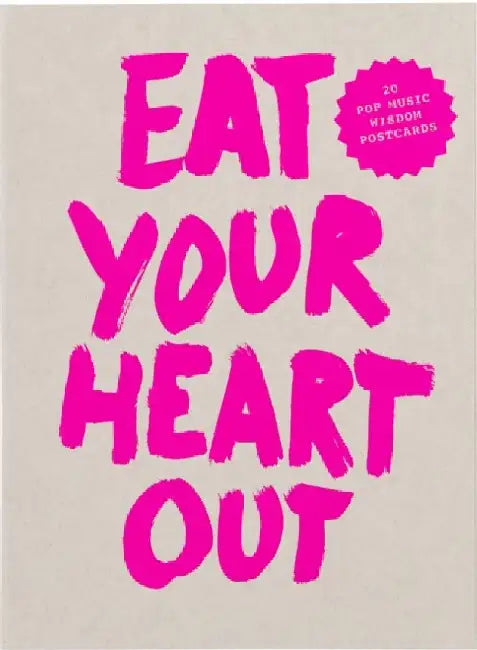 Eat Your Heart Out Postcard Block by Marcus Kraft