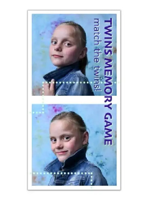 Twins Memory Game: Match the Twins by Maaike Strengholt