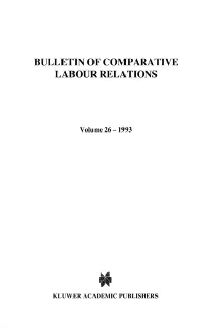Industrial Relations In Small And Medium Sized Enterprises by Roger Blanpain, H. Biagi
