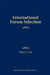 International Forum Selection by William W. Park