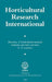 Horticultural Research International: Directory of Horticultural Research Insitutes and Their Activities in 74 Countries by H. H. Van Der Borg