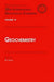 Geochemistry: Proceedings of the 30th International Geological Congress by Elizabeth I