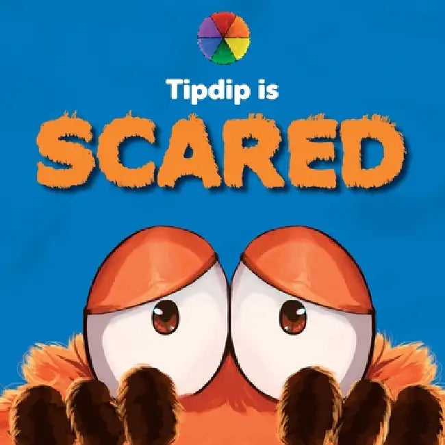 Tipdip is Scared: A picture book series about emotions by Nanda Roep, Silly Productions