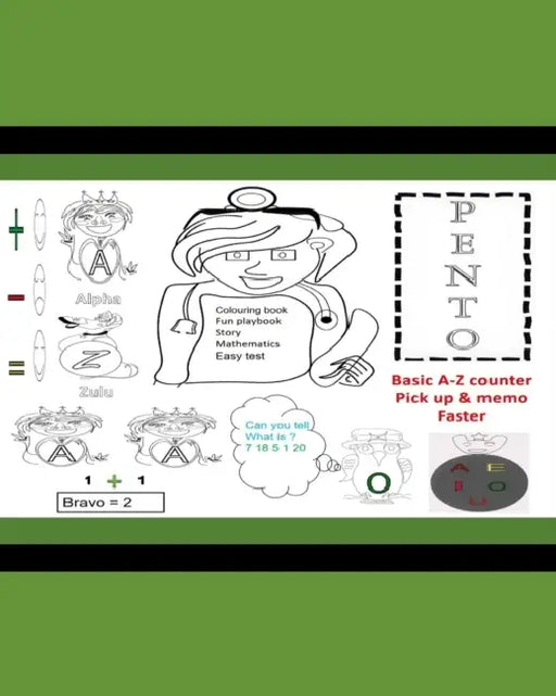 Pento: Pento colouring book by Malisa Snit
