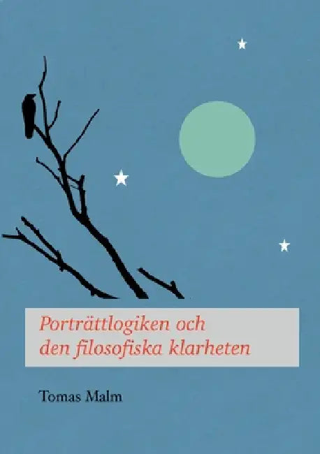 Porträttlogiken och den filosofiska klarheten by Tomas Malm, Didymos Bokförlag