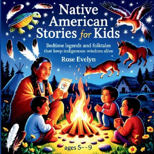 Native American Stories for Kids: Bedtime Legends and Folktales That Keep Indigenous Wisdom Alive by Rosie Bright Sky