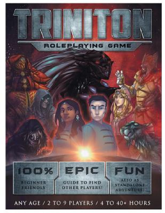 Triniton: The Roleplaying Game by Christian Ahlin, Viktoria Majzik, Luuqas Design