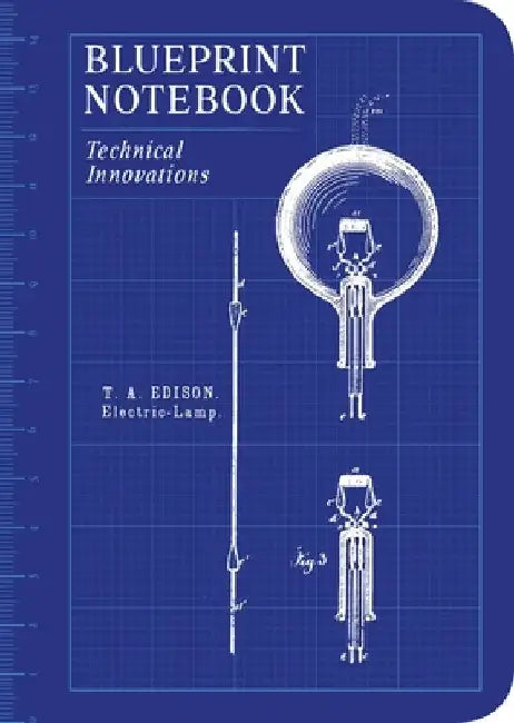 Blueprint Notebook: Technical Innovations by Dokument Press
