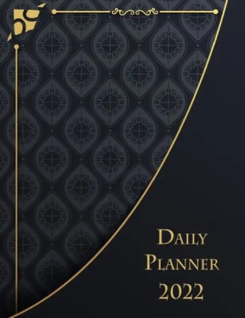Daily Planner 2022: Large Size 8.5 x 11 Weekly Planner 365 Days Appointment Planner 2022 Agenda by James Howard