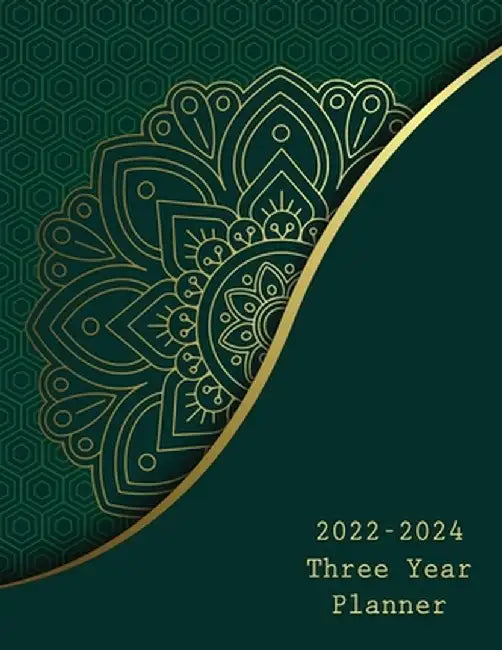 2022-2024 Three Year Planner: 36 Months Calendar Calendar with Holidays 3 Years Daily Planner Appointment Calendar 3 Years Agenda by James Howard