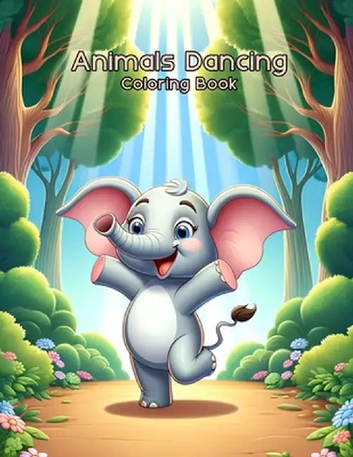 Animals Dancing Coloring Book by James Howard
