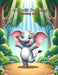 Animals Dancing Coloring Book by James Howard