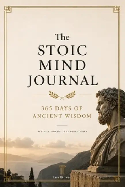 The Stoic Mind Journal: 365 Days of Ancient Wisdom to Master Your Emotions, Silence Anxiety, and Build Unshakable Inner Strength by Lisa Brown