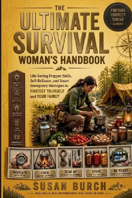 The Ultimate Survival Woman's Handbook: Life-Saving Prepper Skills, Self-Reliance and Smart Emergency Strategies to Protect Yourself and Your Family by Susan G. Burch
