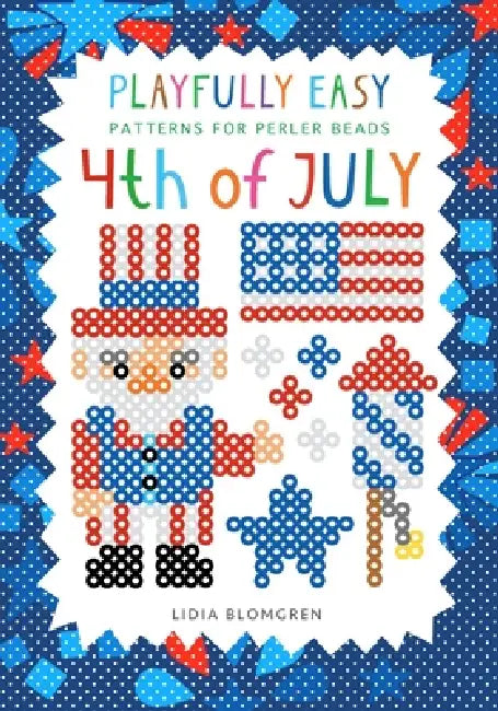 Playfully Easy Patterns for perler beads - 4th of JULY by Lidia Blomgren
