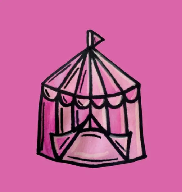 Den Rosa Boken - Lektältet by Gisela Marängen