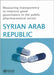 Measuring Transparency to Improve Good Governance in the Public Pharmaceutical Sector: Syrian Arab Republic by Who Regional Office for the Eastern Medi