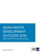 Asian Water Development Outlook 2016: Description of Methodology and Data by Asian Development Bank