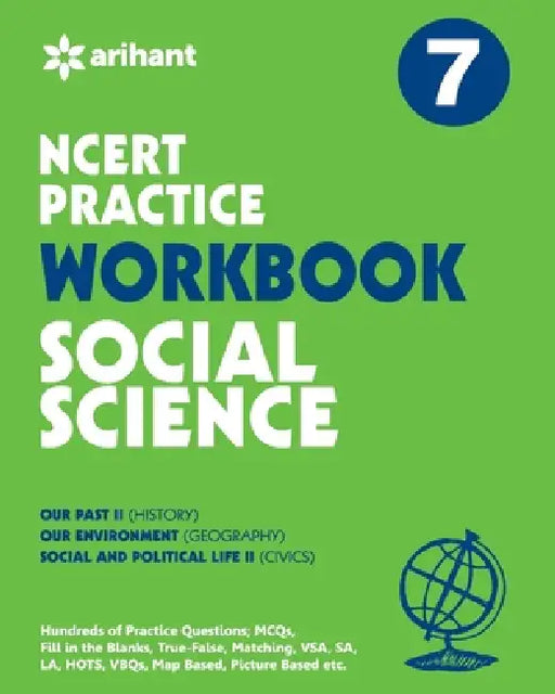 Workbook Social Science class 7th by Arihant Experts