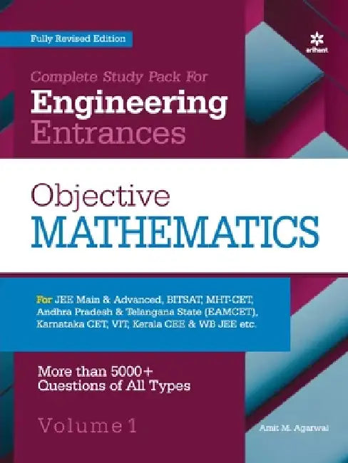 Objective Mathematics Vol 1 For Engineering Entrances 2022 by Amit M. Agarwal
