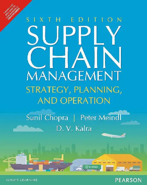 Supply Chain Management 6 E: Strategy Planning And Operation