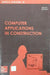 Computer Applications in Construction by Paulson