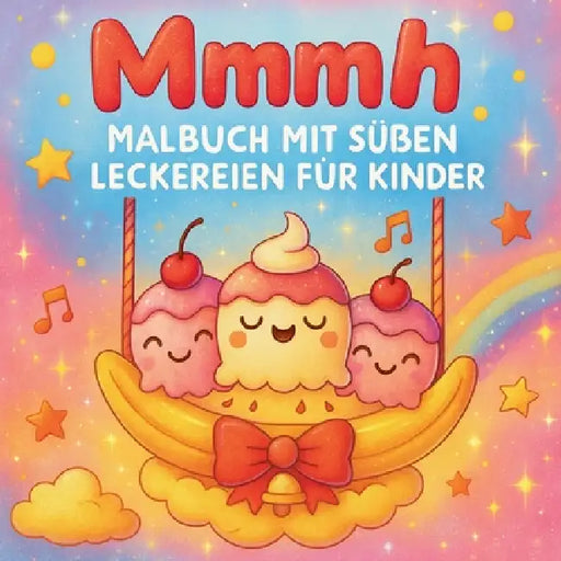 Mmmh - Malbuch mit süßen Leckereien für Kinder by Chris Martin
