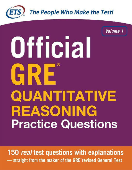 Official Gre Quantitative Reasoning Practice Questions  by ETS