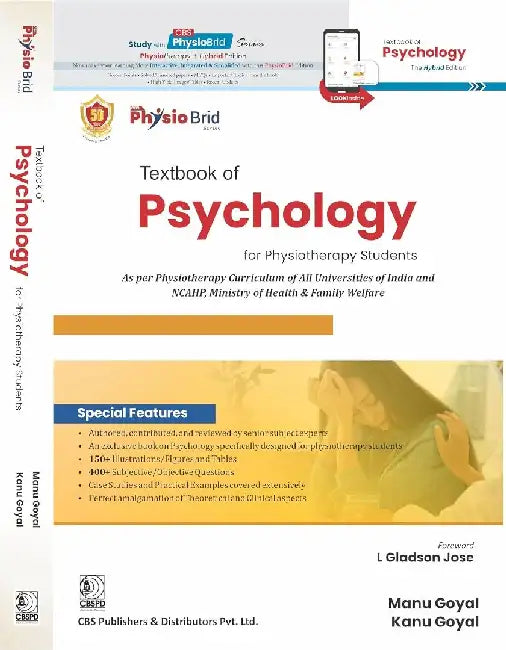 Textbook Of Psychology For Physiotherapy Students by Manu Goyal