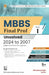 MBBS Final Prof  Part 1 Unsolved 2024 To 2007 Subject Wise Exam Wise Approach 2Ed by Bhawdeep Singla