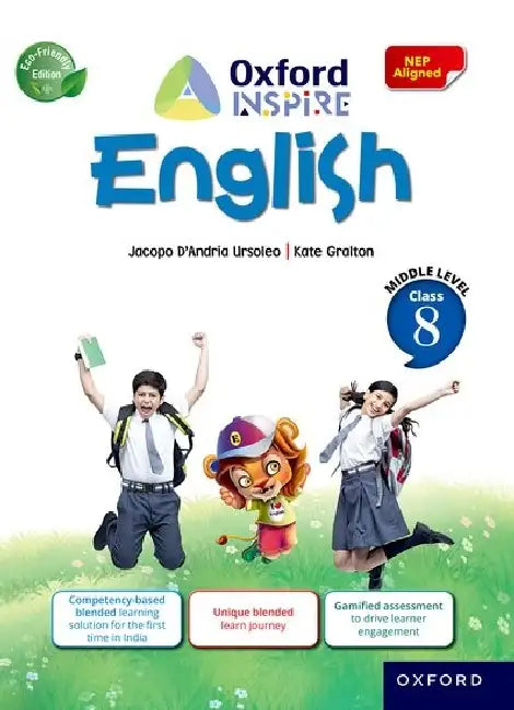 Oxford Inspire English Class 8 by Jacopo D'Andria Ursoleo