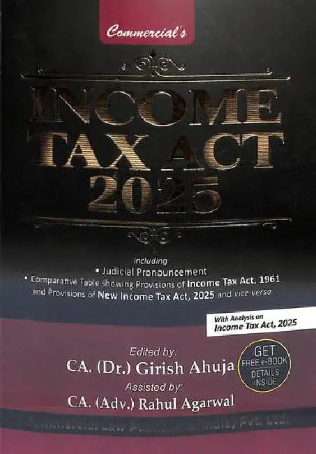 Income Tax Act  by Dr. Girish Ahuja