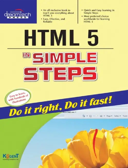 HTML 5 in Simple Steps by Kogent Learning Solutions Inc.