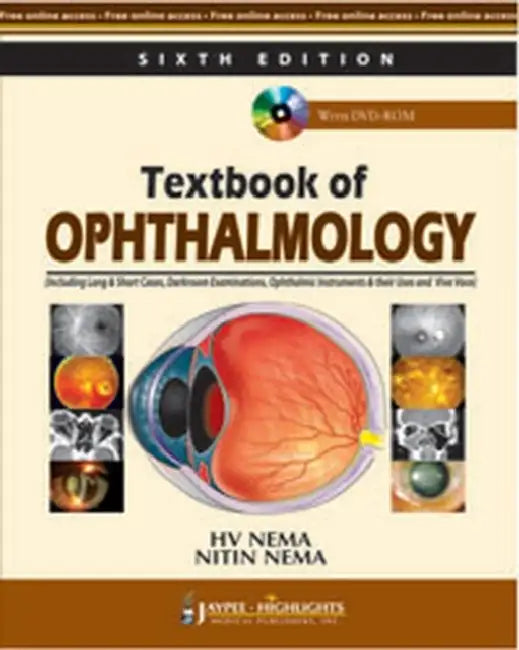 Text Book Of Ophthalmology by HV Nema
